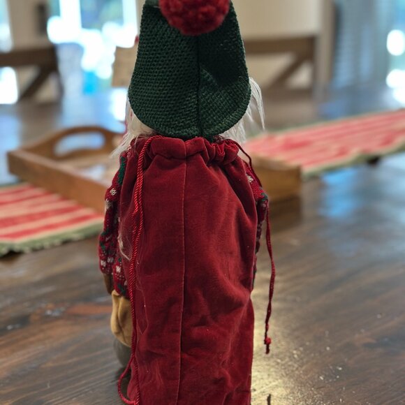 NWOT Gnome Wine Bag Brown Nose :-D - Picture 2 of 4